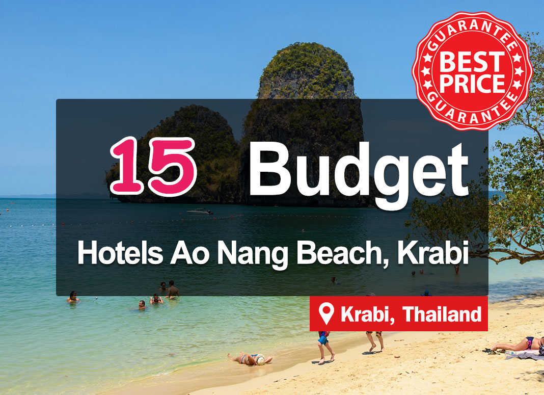 15 Budget Hotels in Ao Nang Beach, Krabi