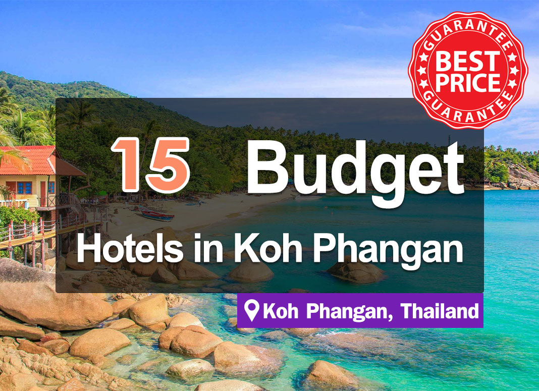 15 Hotel Accommodations on Koh Phangan. Economical, with rates not exceeding 1000 baht.