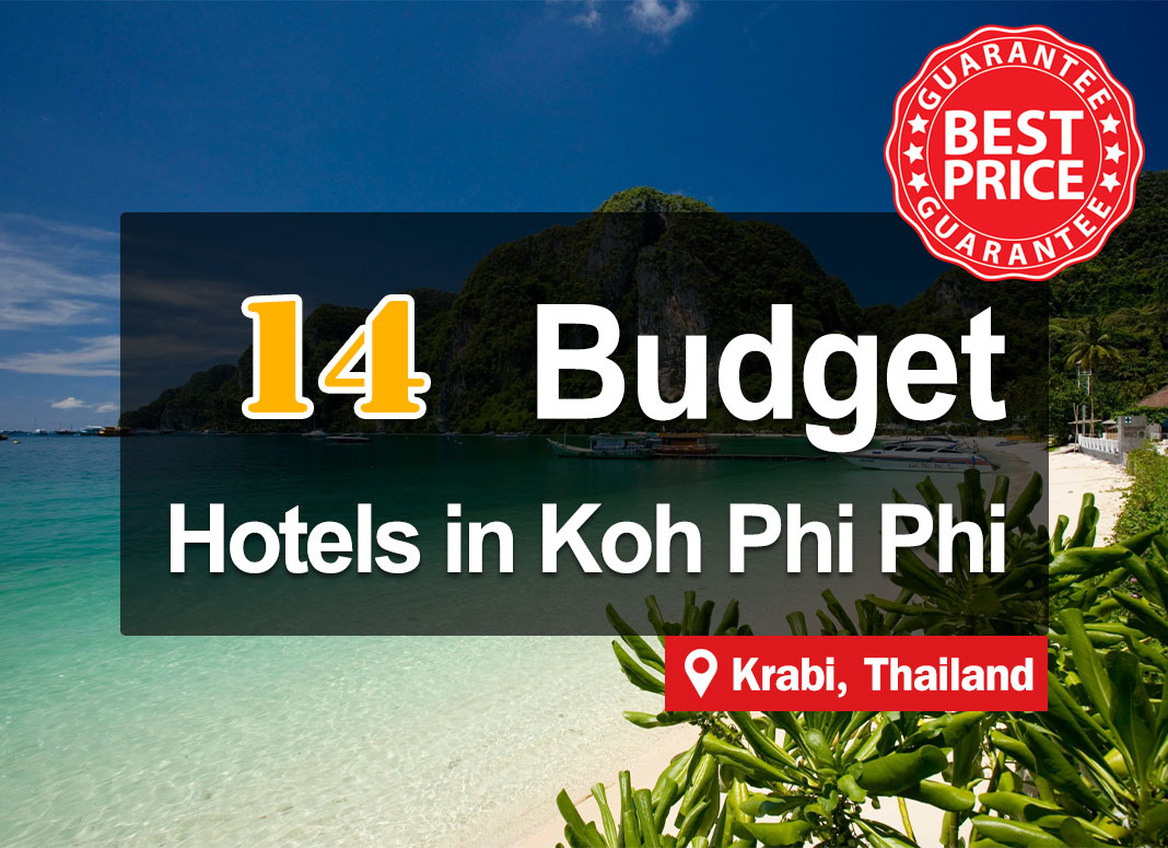 14 Hotel Accommodation on Phi Phi Island. Affordable with prices starting at only a few hundred.