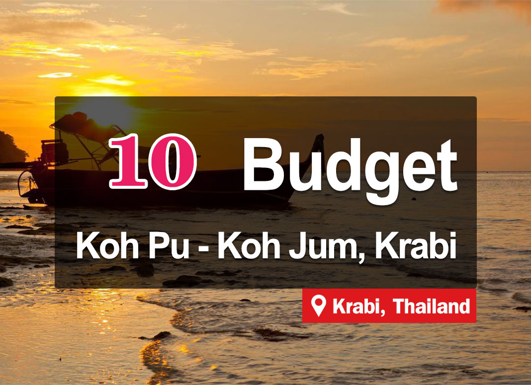 10 good-vibe hotels on Koh Pu and Koh Jam, Krabi.