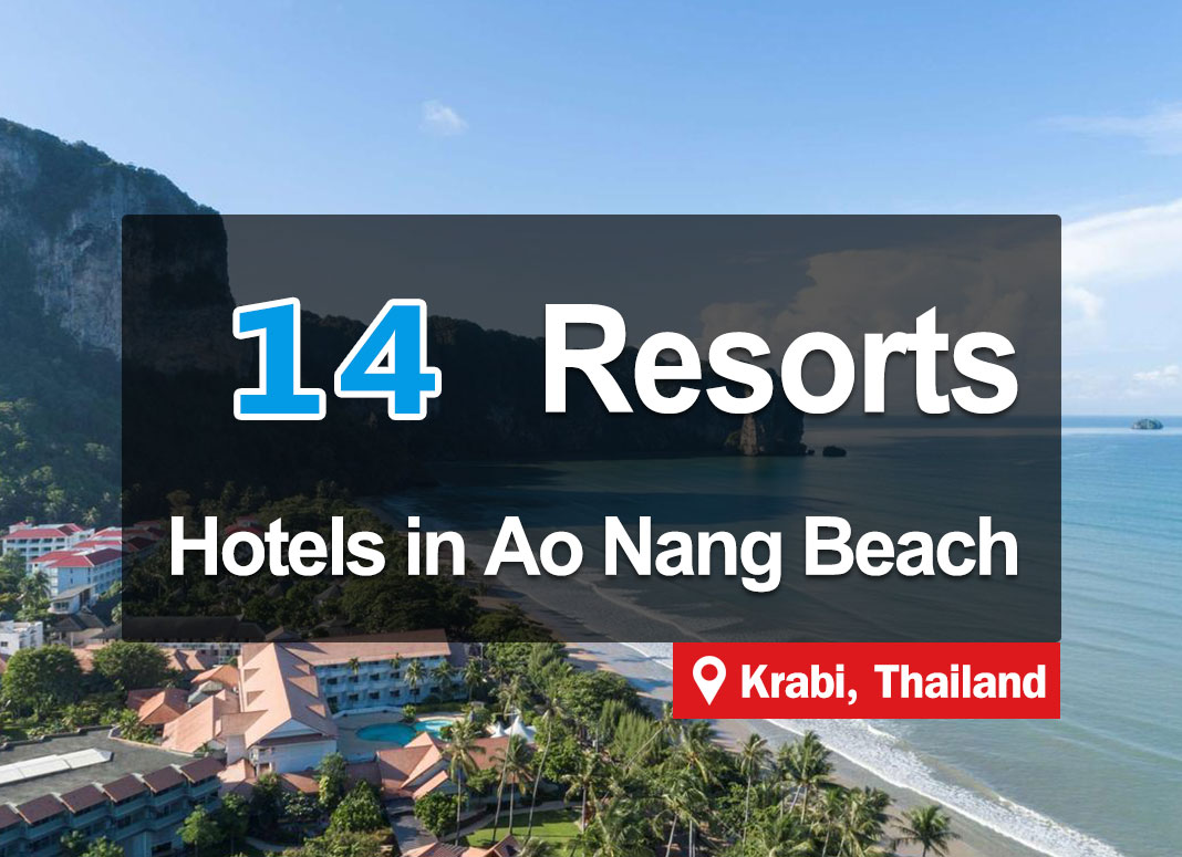 14 beachfront resorts with a nice view in Ao Nang, Krabi of 2024.