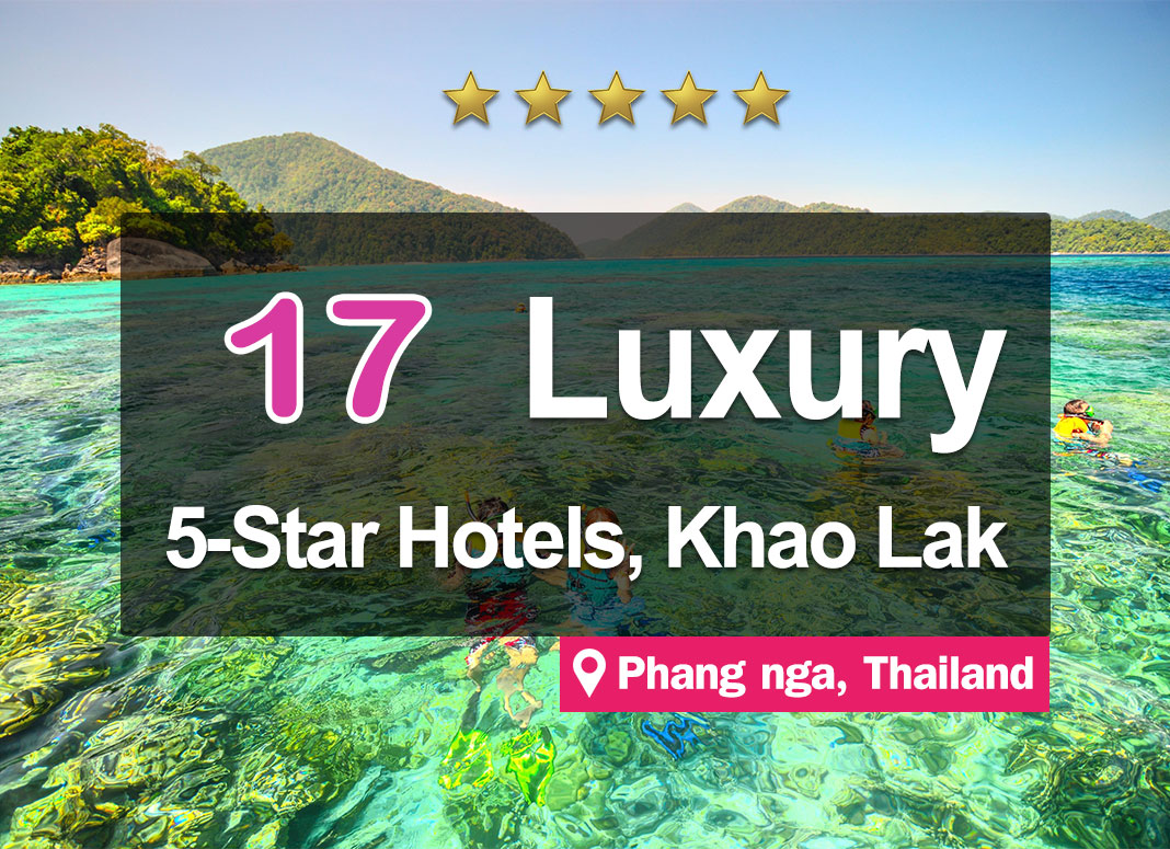 The 17 Best 5-Star Hotel Accommodations at Khao Lak, Phang Nga. Luxurious and situated right on the beach.