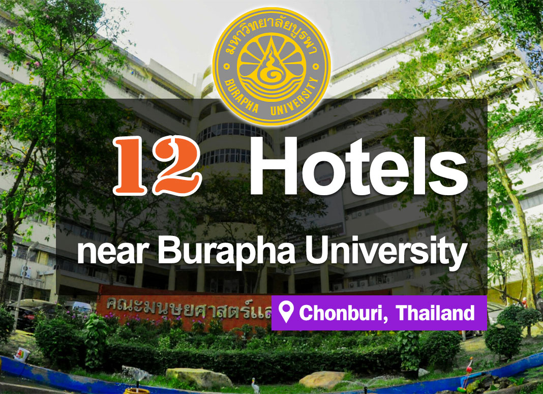 12 Hotel Accommodations near Burapha University, Bangsaen, Chonburi