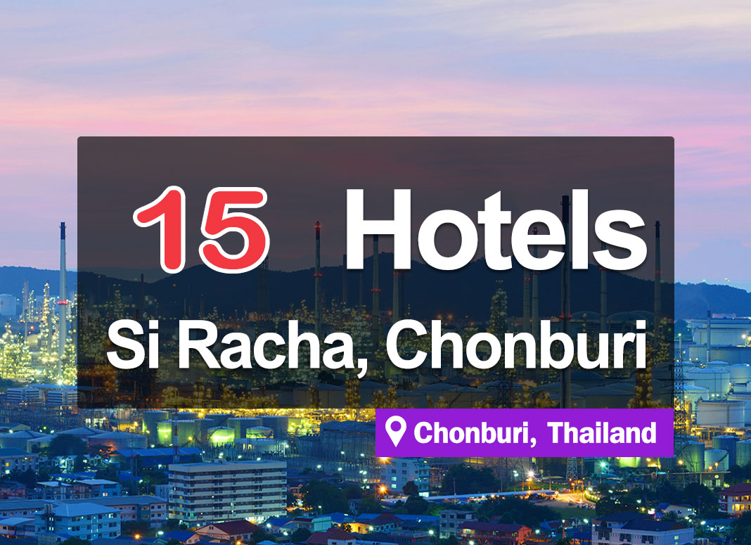 15 Sriracha Hotel Accommodations. Attractive design, nice to stay in, good atmosphere.