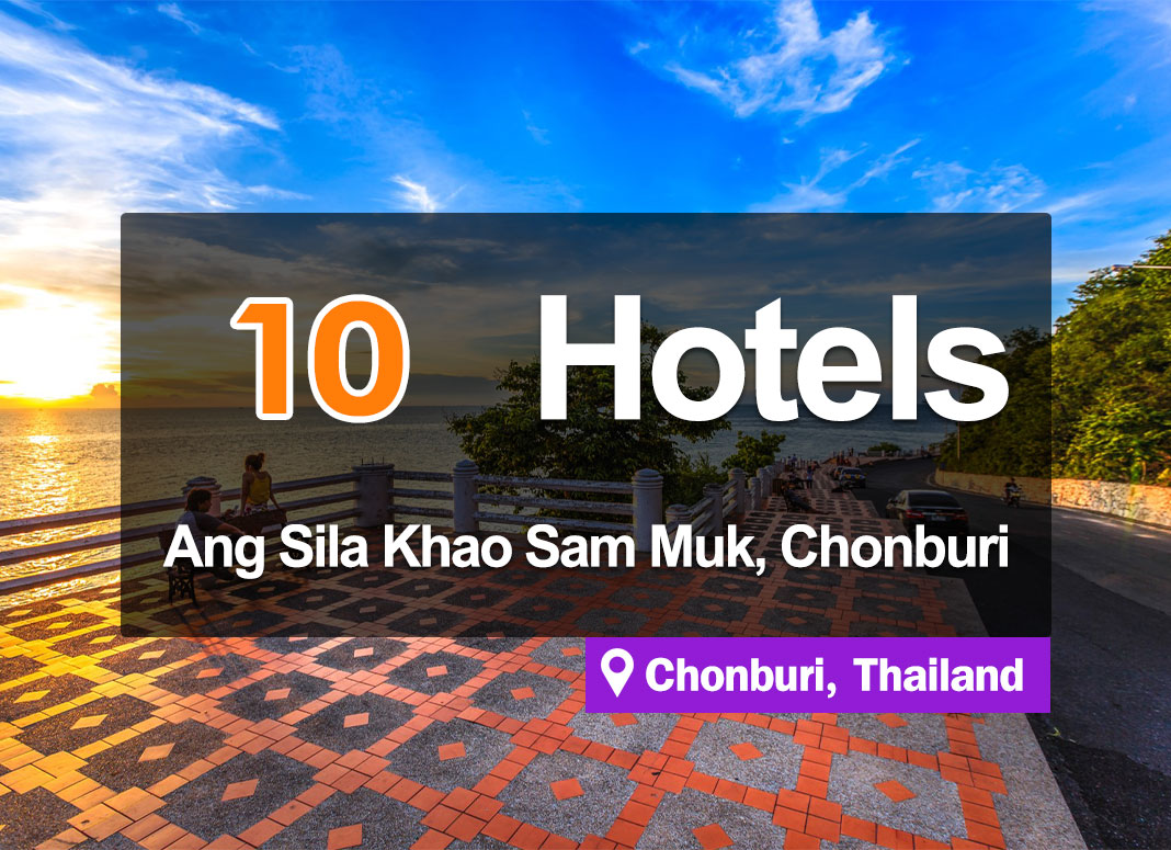 10 Hotel Accommodations in Ang Sila, Khao Sam Muk, Chonburi. Close to the sea.