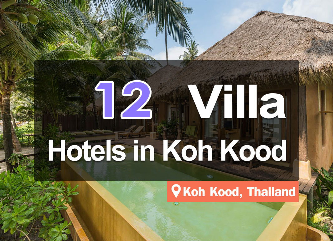 12 Single Detached Houses on Koh Kood. Beautiful views, close to the sea, private