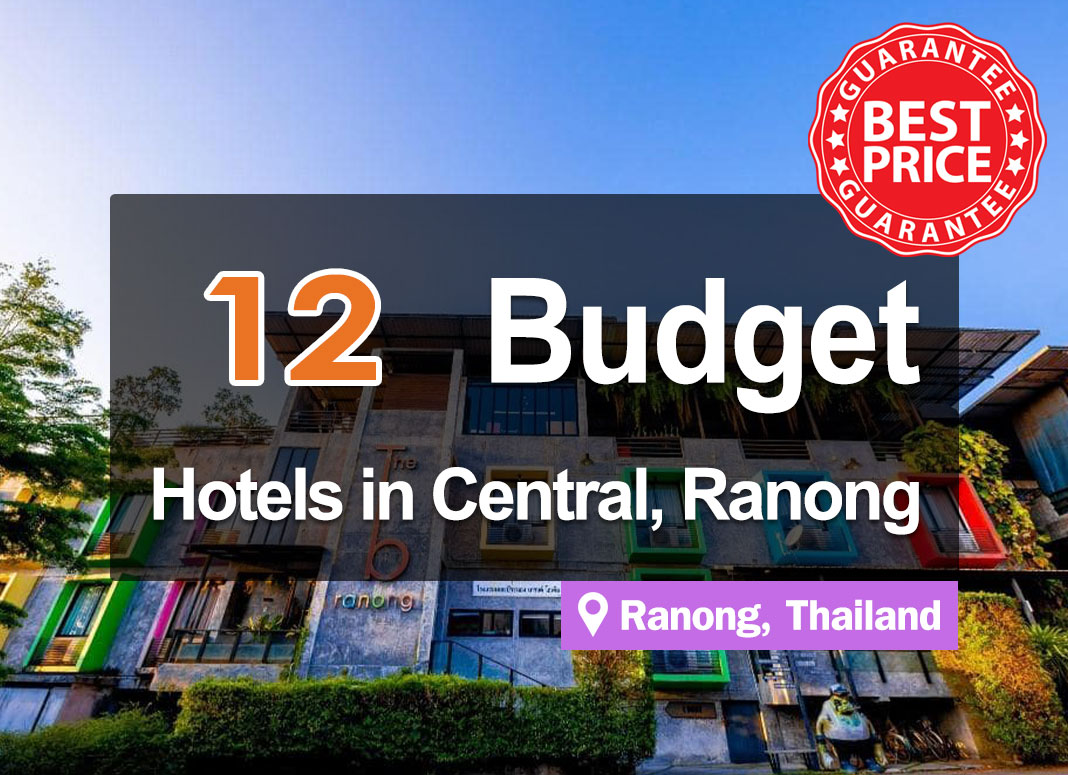 12 Hotel Accommodations in Downtown Ranong. Cheap, with prices starting from just a few hundred baht, easy on the wallet.