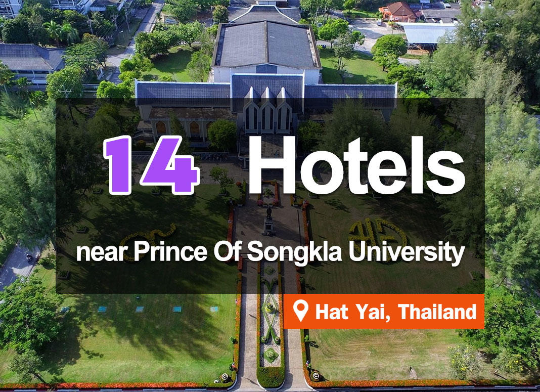 14 Hotel Accommodations near Prince of Songkla University. Convenient access.