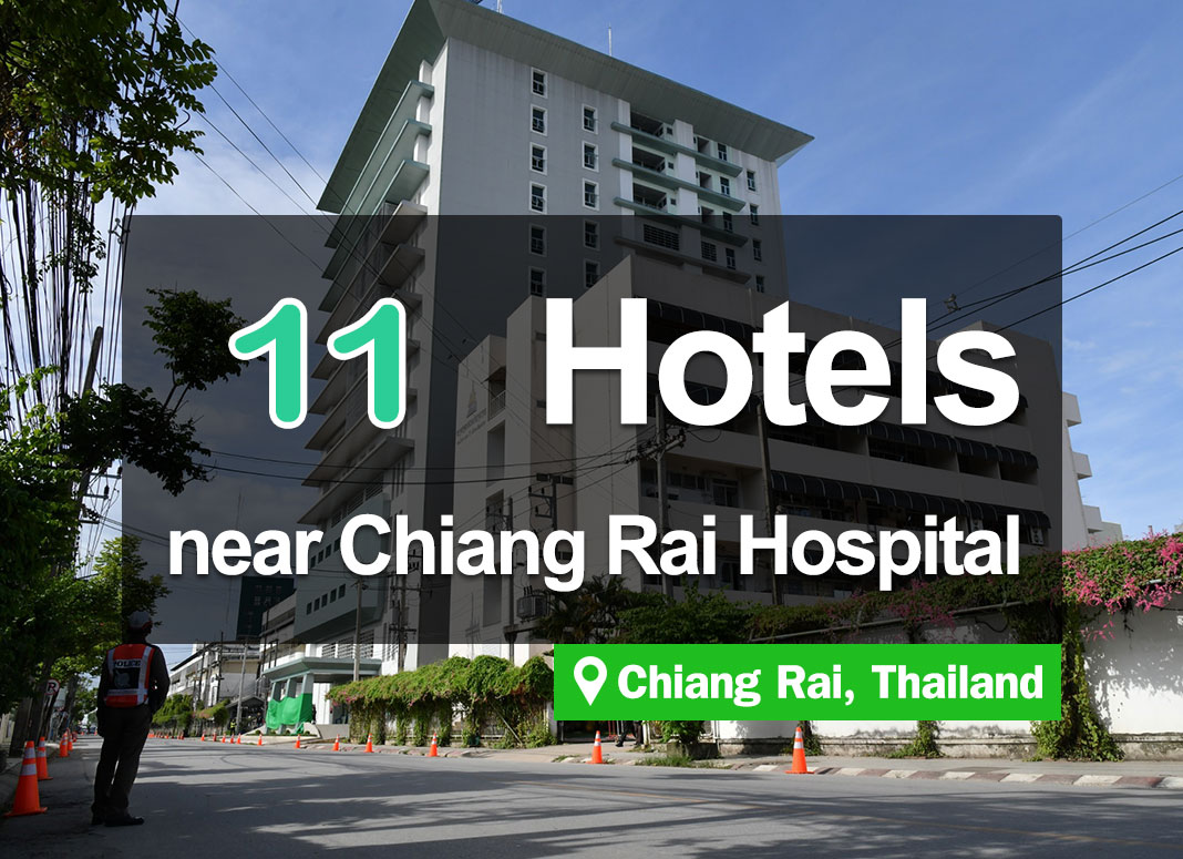 11 Hotel Accommodations near Chiang Rai Prachanukroh Hospital.