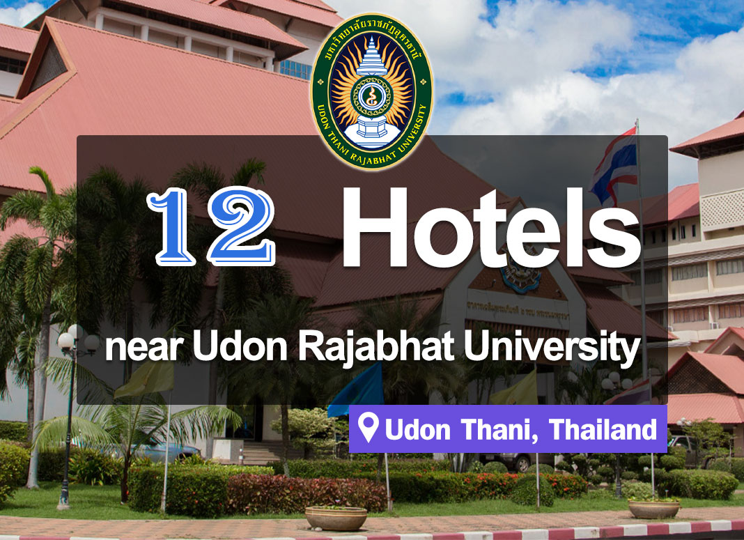 12 Hotel Accommodation near Udon Thani Rajabhat University. Good value and a nice place to stay in.