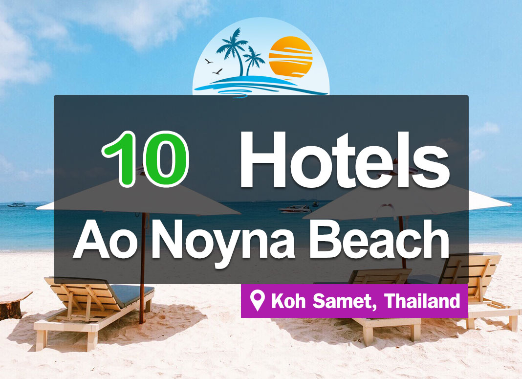 10 Seaside Hotel Accommodations at Ao Noi Na, Koh Samet. Good atmosphere.