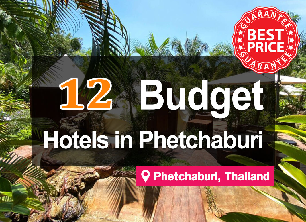 12 Cheap Hotel Accommodations in Phetchaburi. Prices start from just a few hundred baht, new and clean rooms.