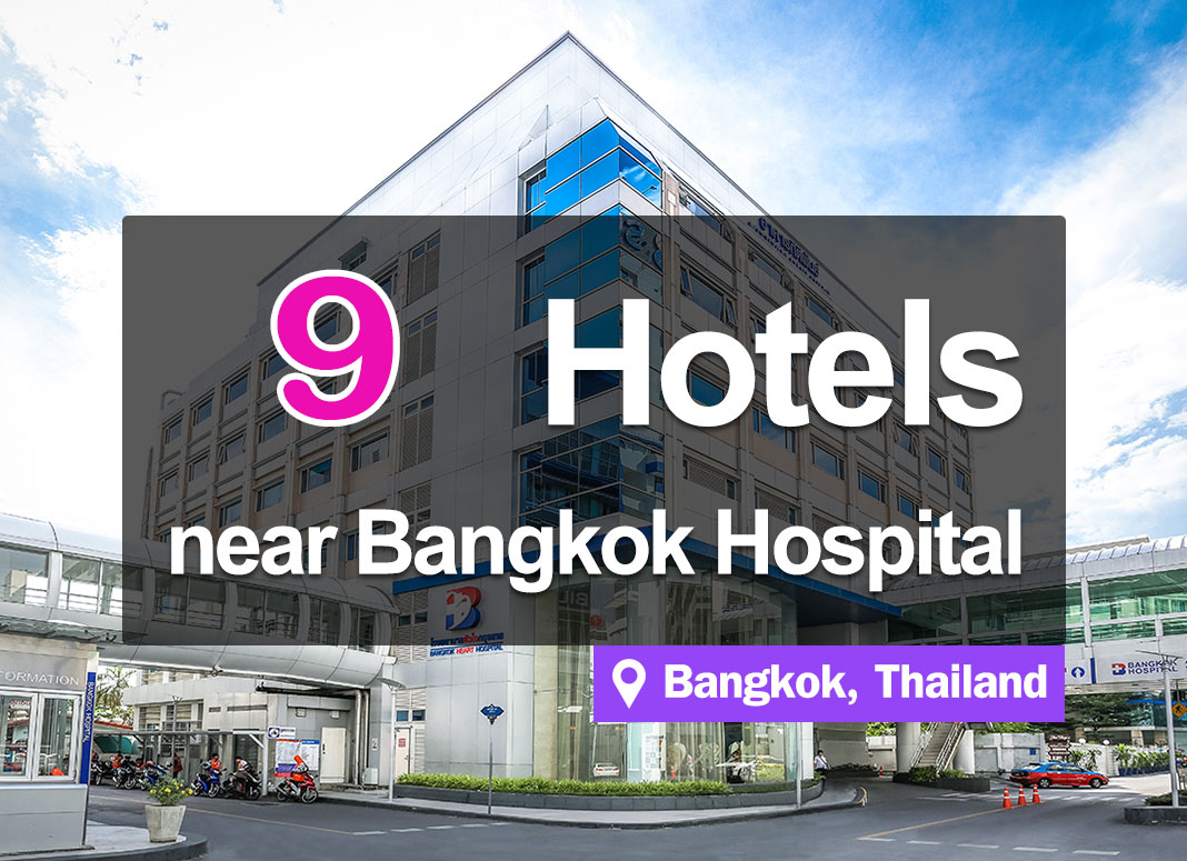 9 Hotel Accommodations near Bangkok Hospital, Soi Soonvijai. Easy to get to.