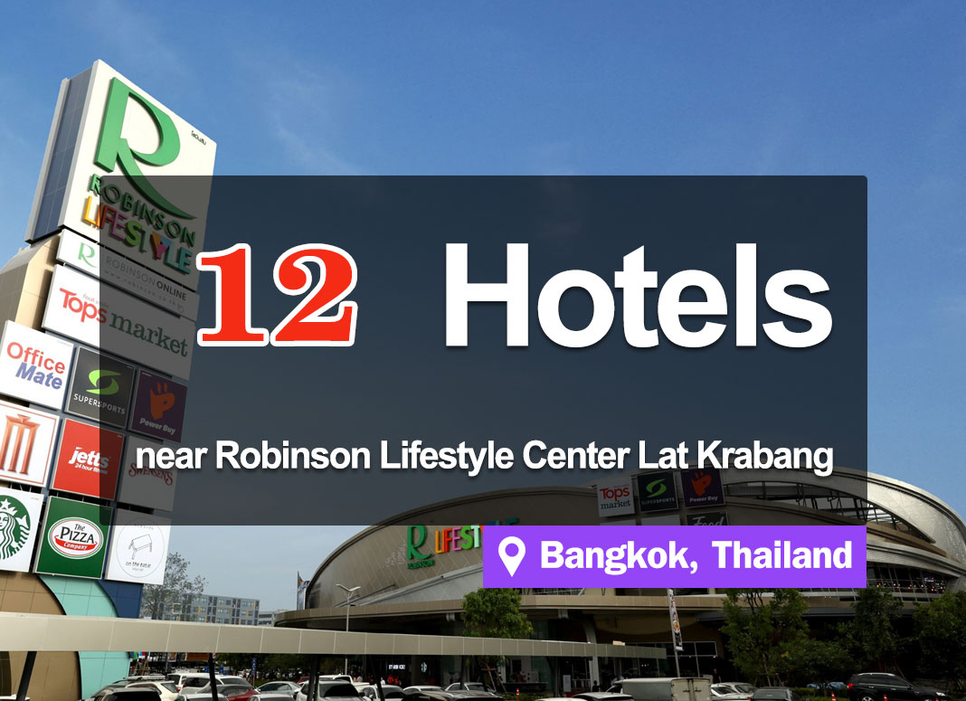 12 Hotel Accommodations near Robinson Lat Krabang. New inexpensive rooms.