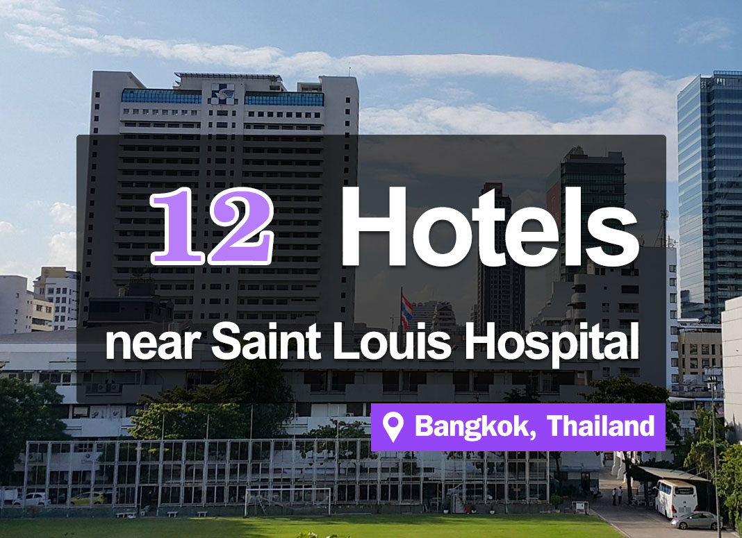 12 Hotel Accommodations near St. Louis Hospital, Sathorn. Convenient access.