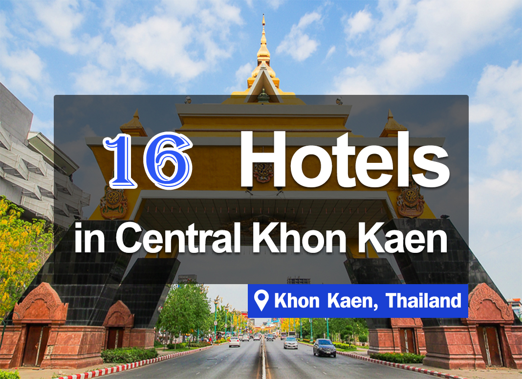 16 Hotel Accommodations in Downtown Khon Kaen. Close to attractions and shopping centers.