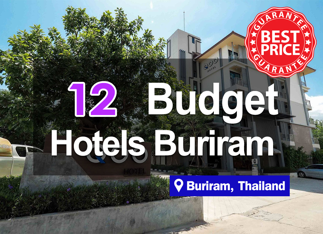 12 Hotel Accommodations in Buriram. Comfortable and inexpensive with rates starting from just a few hundred baht.