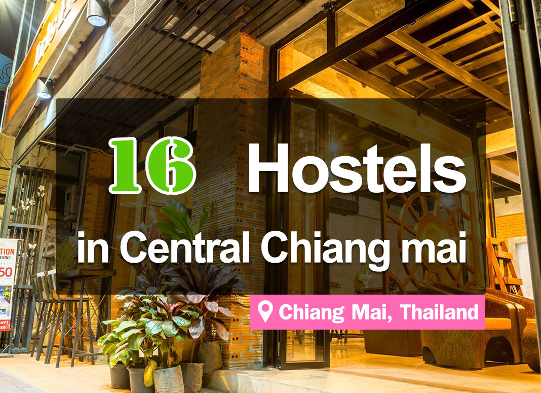 16 Inexpensive Hostels in Chiang Mai, with room rates from just a few hundred baht. Make lots of new friends. Great common area.